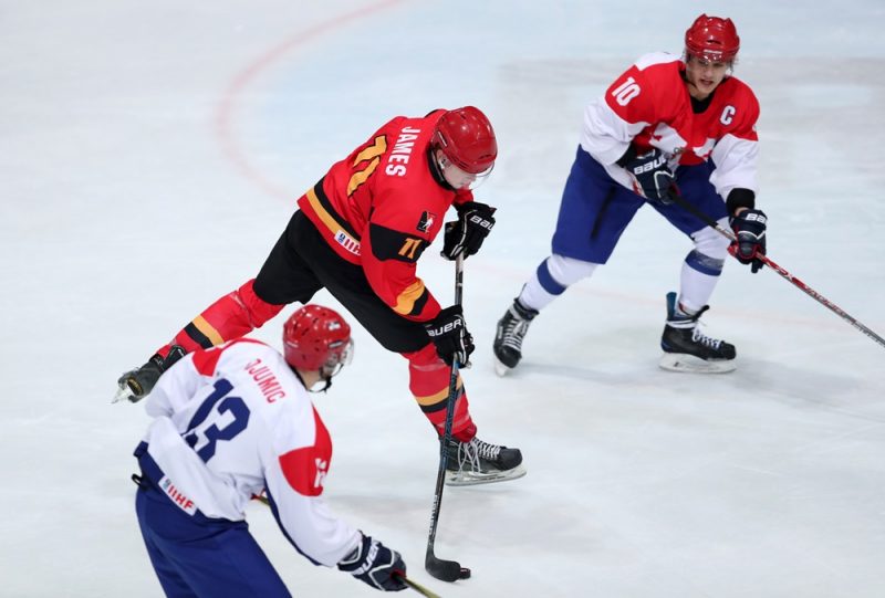 Zagreb: U20 Svjetsko prvenstvo u hokeju, divizija 2, Belgija - Srbija