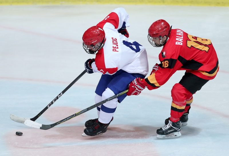 Zagreb: U20 Svjetsko prvenstvo u hokeju, divizija 2, Belgija - Srbija
