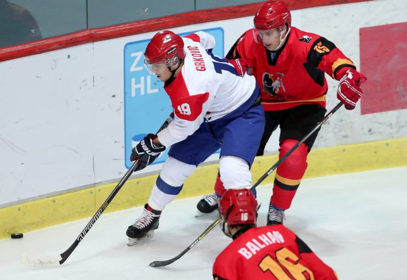 Zagreb: U20 Svjetsko prvenstvo u hokeju, divizija 2, Belgija - Srbija