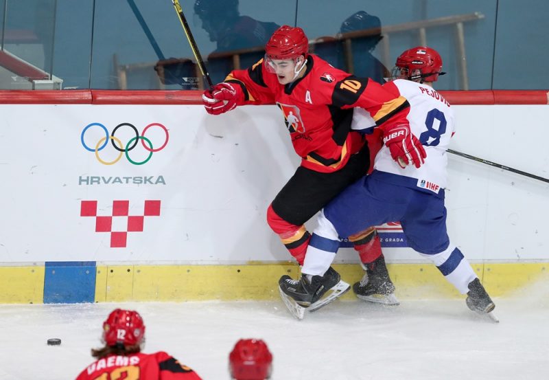 Zagreb: U20 Svjetsko prvenstvo u hokeju, divizija 2, Belgija - Srbija