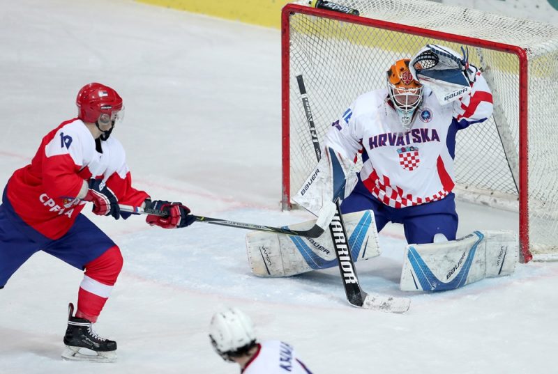 PXL_2019 IIHF U20 World Championship Division II, Group B, Croatia vs. Serbia