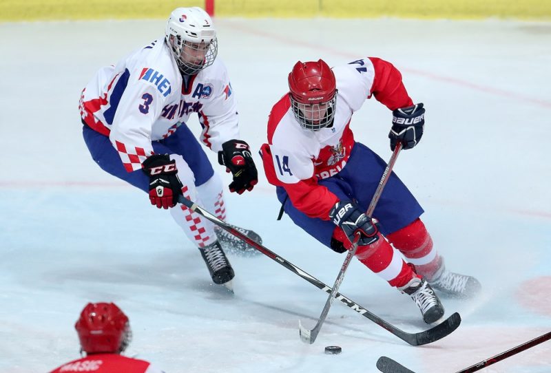 PXL_2019 IIHF U20 World Championship Division II, Group B, Croatia vs. Serbia