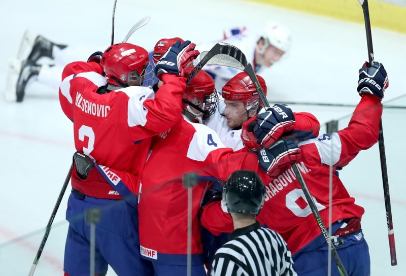 PXL_2019 IIHF U20 World Championship Division II, Group B, Croatia vs. Serbia