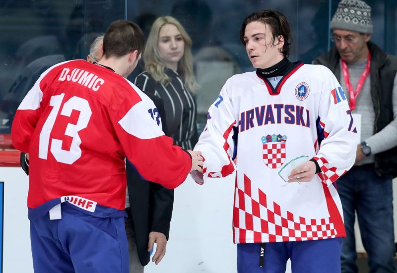PXL_2019 IIHF U20 World Championship Division II, Group B, Croatia vs. Serbia